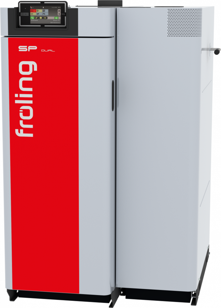 Image du produit SP DUAL 34 - CHAUDIERE MIXTE BUCHES / GRANULES
