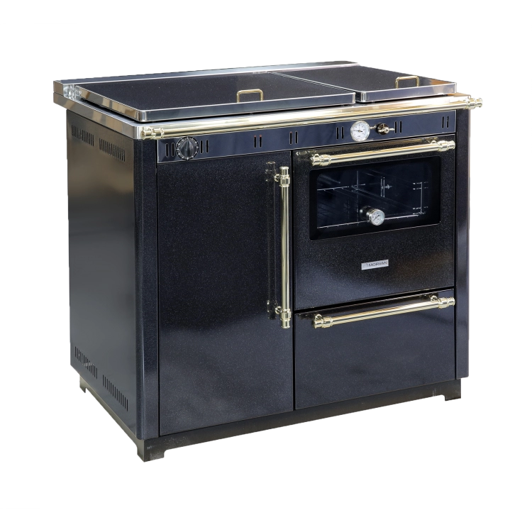 Image du produit MC 20 ANTHRACITE - CUISINIERE BOIS BUCHES AVEC FOUR