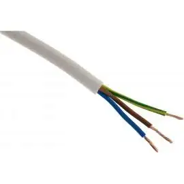 Image du produit CABLE H05VVF 3G1,5 mm&sup2; - COURONNE 50 m&egrave;tres