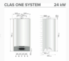 Image du produit CLAS ONE SYSTEM 25 - CH. GAZ &agrave; CONDENSATION CHAUFF SEUL
